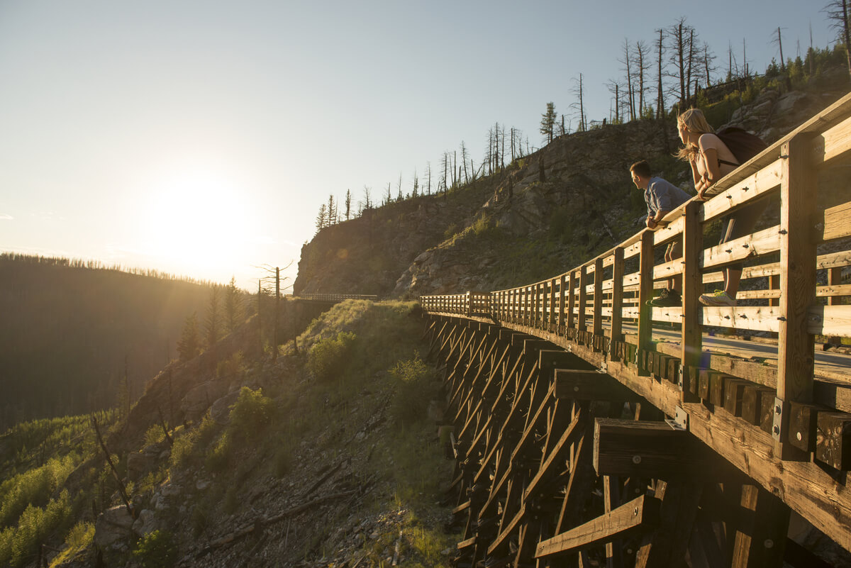 Kettle valley trail camping deals